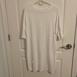 White t shirt dress!